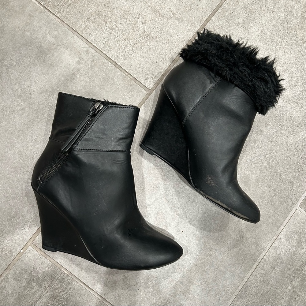 LFL by Lust for Life Fur Lined Boots - Wear 2 Ways